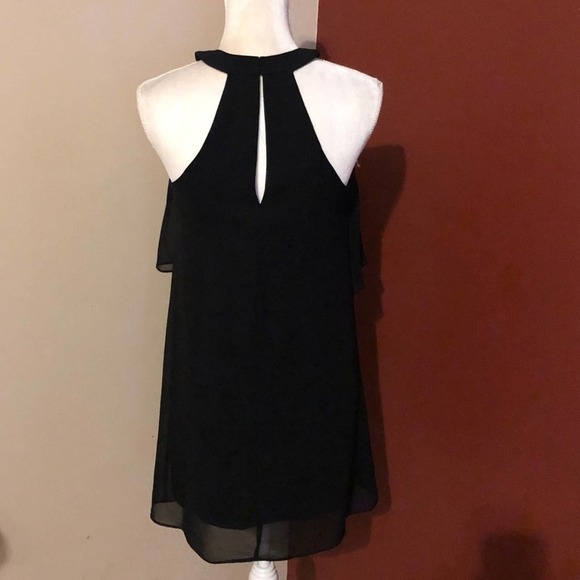 BCBGeneration Mock Neck Ruffle Dress - Picture 6 of 7